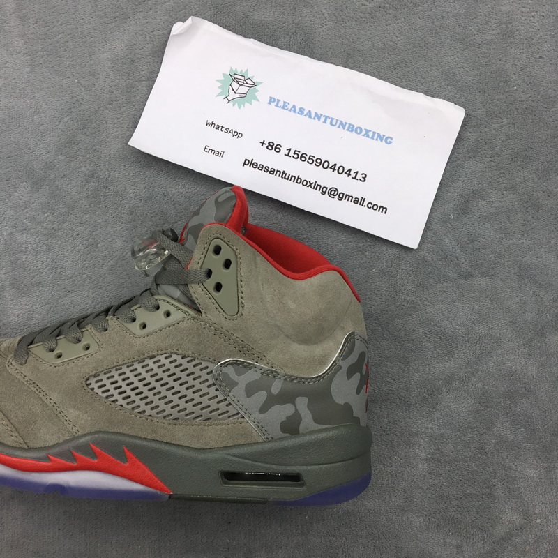 Authentic Air Jordan 5 x Bape x Trophy Room